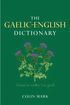 Gaelic-English Dictionary
