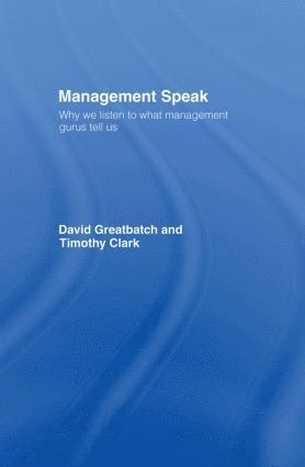 Management Speak (inbunden)
