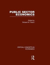 Public Sector Economics (inbunden)