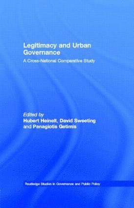 Legitimacy and Urban Governance (inbunden)