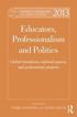 World Yearbook of Education 2013