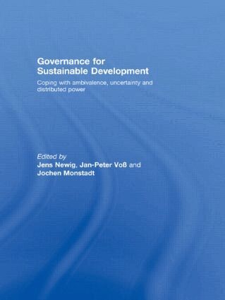 Governance for Sustainable Development (inbunden)