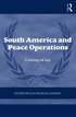 South America and Peace Operations