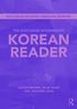 The Routledge Intermediate Korean Reader