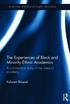 The Experiences of Black and Minority Ethnic Academics