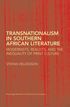 Transnationalism in Southern African Literature