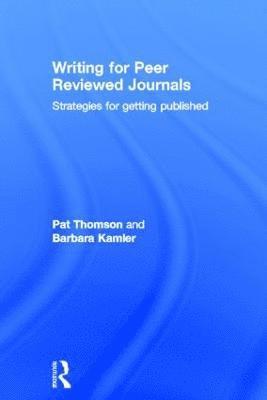 Writing for Peer Reviewed Journals (inbunden)