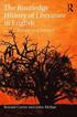Routledge History of Literature in English