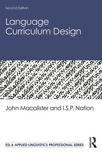 Language Curriculum Design (e-bok)