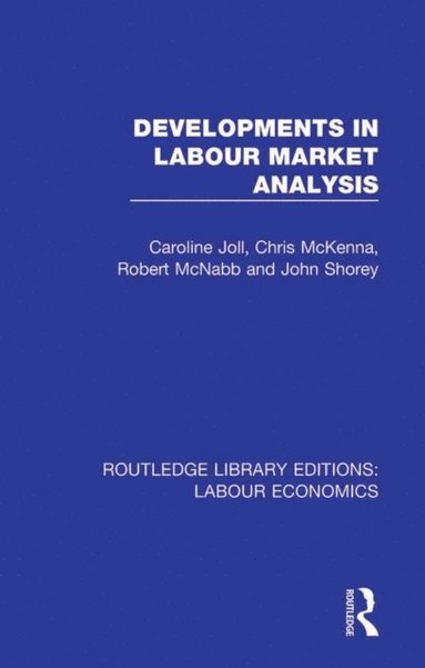 Developments in Labour Market Analysis (e-bok)