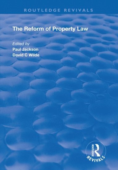 The Reform of Property Law (e-bok)