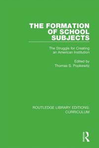 Formation of School Subjects (e-bok)