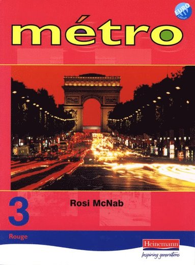 Metro 3 Rouge Pupil Book Euro Edition (häftad)