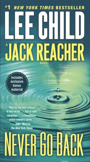 Never Go Back: A Jack Reacher Novel (hftad)