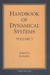 Handbook of Dynamical Systems
