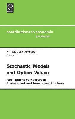 Stochastic Models and Option Values (inbunden)