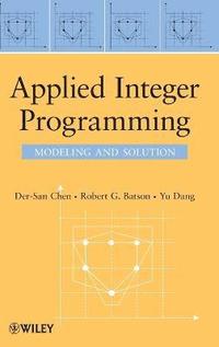 Applied Integer Programming (inbunden)
