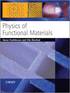 Physics of Functional Materials