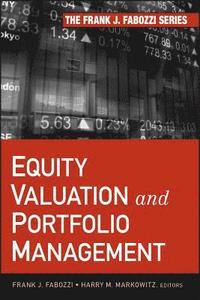 Equity Valuation and Portfolio Management (inbunden)