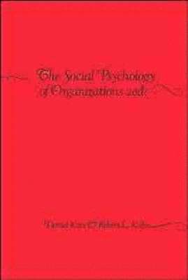 The Social Psychology of Organizations (hftad)
