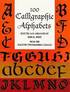 100 Calligraphic Alphabets