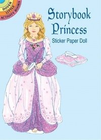 Storybook Princess Sticker Pap Doll (häftad)