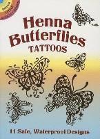 Henna Butterflies Tattoos (häftad)