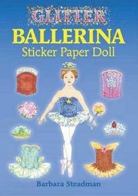 Glitter Ballerina Sticker Paper Doll (häftad)