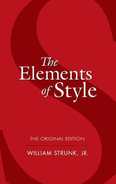 Elements of Style (inbunden)