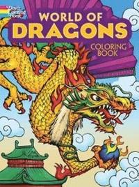 World of Dragons Coloring Book (hftad)