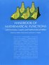 Handbook of Mathematical Functions