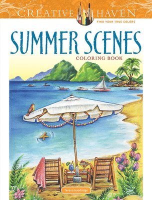 Creative Haven Summer Scenes Coloring Book (hftad)