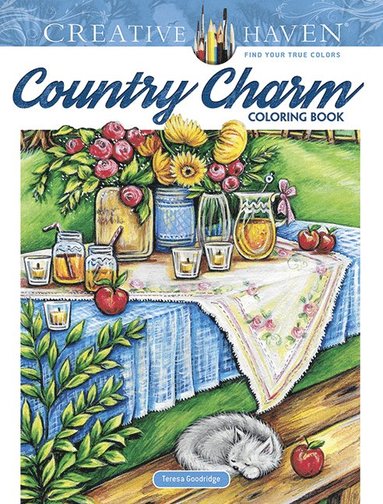 Creative Haven Country Charm Coloring Book (h�ftad)