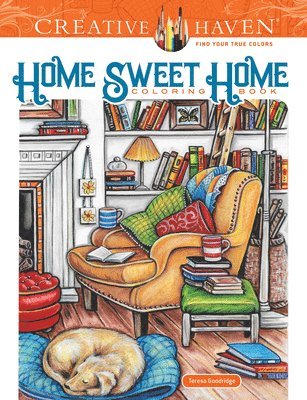 Creative Haven Home Sweet Home Coloring Book (hftad)