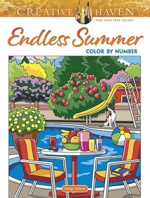 Creative Haven Endless Summer Color by Number (hftad)