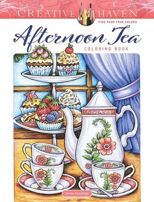 Creative Haven Afternoon Tea Coloring Book (hftad)