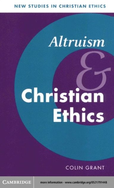 Altruism and Christian Ethics (e-bok)