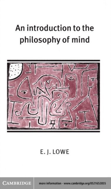 Introduction to the Philosophy of Mind (e-bok)