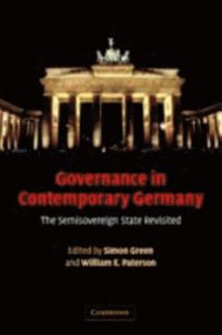 Governance in Contemporary Germany (e-bok)