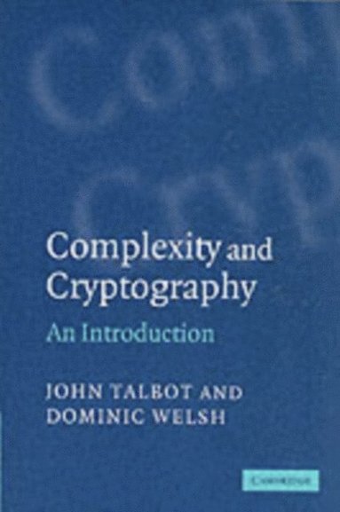 Complexity and Cryptography (e-bok)