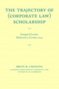 Trajectory of (Corporate Law) Scholarship (e-bok)