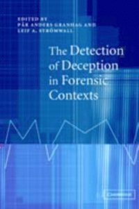 Detection of Deception in Forensic Contexts (e-bok)