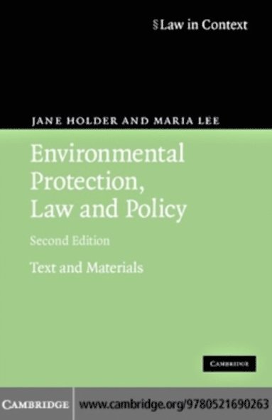 Environmental Protection, Law and Policy (häftad)