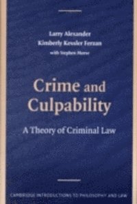 Crime and Culpability (e-bok)