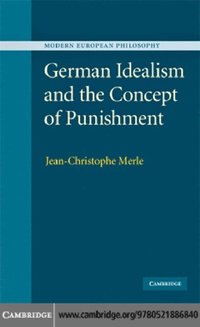 German Idealism and the Concept of Punishment (e-bok)