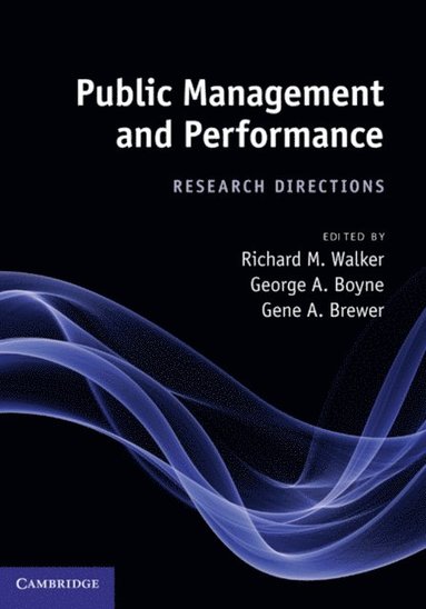 Public Management and Performance (inbunden)