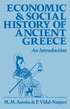 Economic and Social History of Ancient Greece