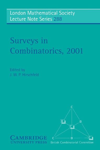 Surveys in Combinatorics, 2001 (h�ftad)