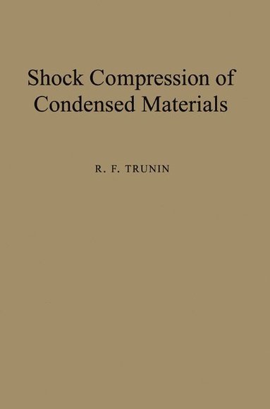 Shock Compression of Condensed Materials (hftad)