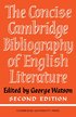 The Concise Cambridge Bibliography of English Literature, 600-1950